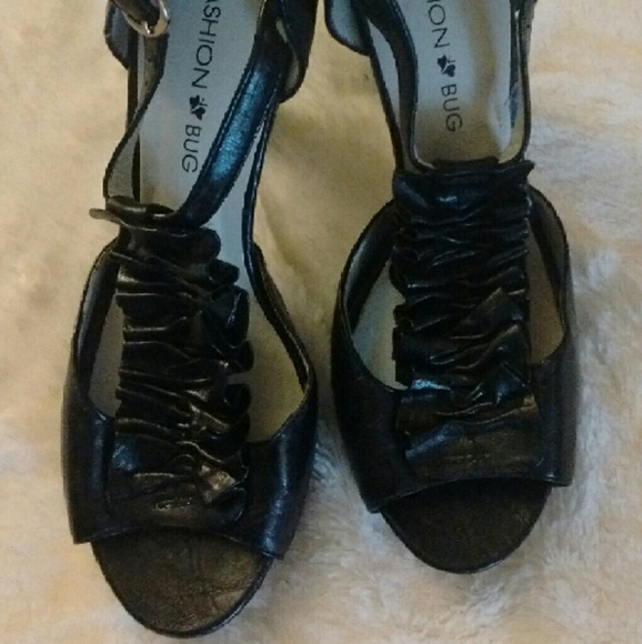 Black high heels
