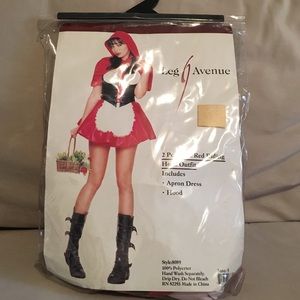 Little red riding hood Halloween costume.