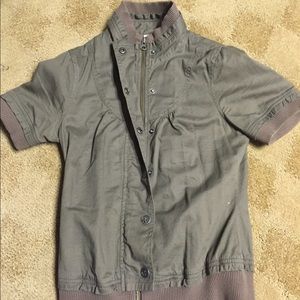 Nordstrom Rubbish short sleeve jacket