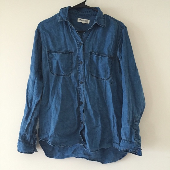 Madewell chambray shirt