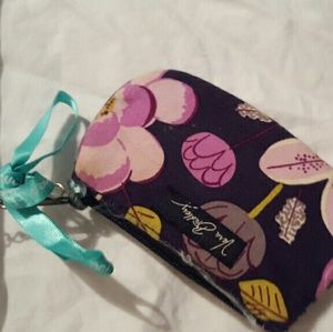 Small coin bags-vera bradley, floral heart, peace