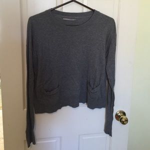 Gray sweater!