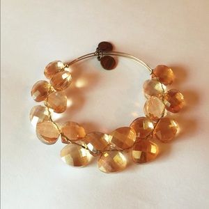 ALEX AND ANI Champagne Crystal Rendezvous