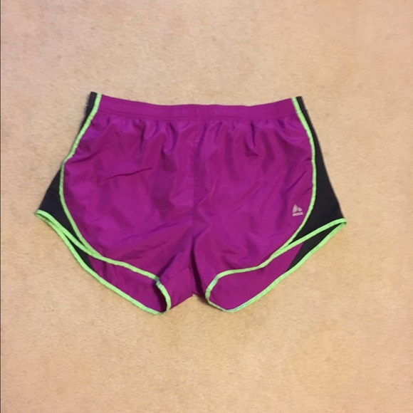 Purple and Neon Athletic/work out Shorts