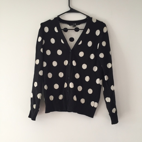 Polka dot cardigan