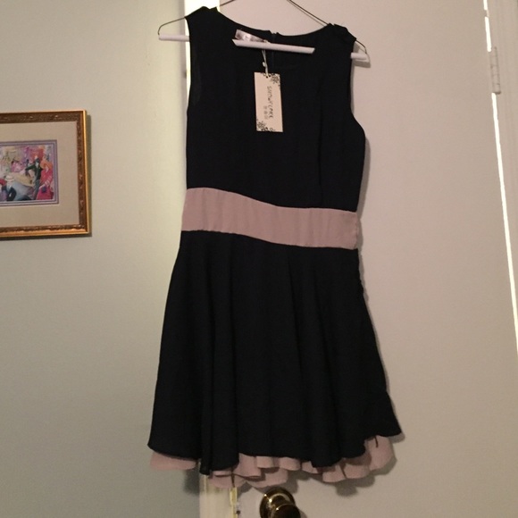 Navy Blue Dress