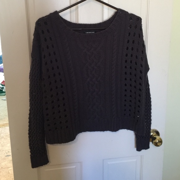 Charcoal sweater!