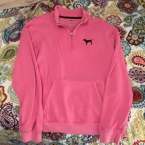 Victoria's Secret PINK Half-zip sweatshirt. TRADED