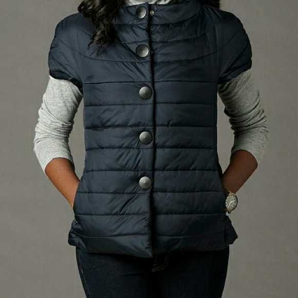 Fossil  Jackets & Blazers - SALE Fossil Greenish Brown Puffer Vest