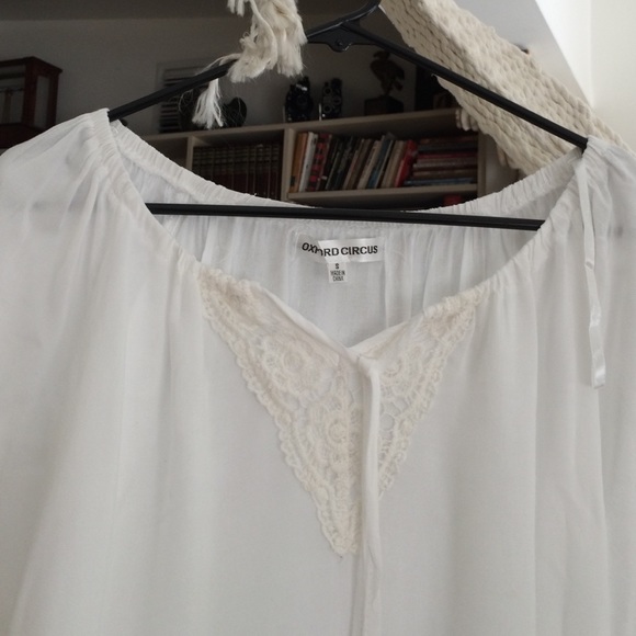 Oxford Circus white blouse - Picture 3 of 4
