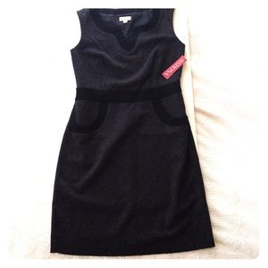 Merona wool jumper grey and black