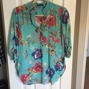 Floral blouse