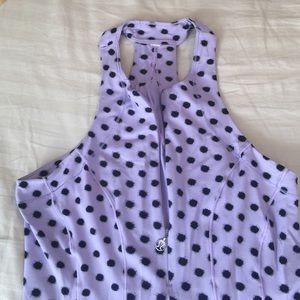 Super Cute Lululemon Sleeveless Spin/Run Top