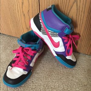 Size 7: Customized ColorID Nike High Top 6.0 Dunks