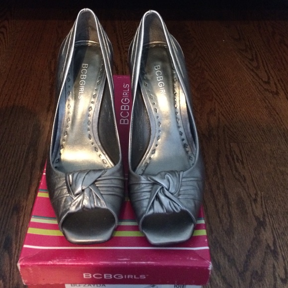 BCBGirls open toe heels