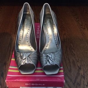 BCBGirls open toe heels