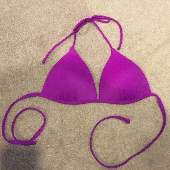 Purple Bikini Top