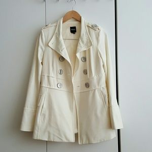 Off white trench coat