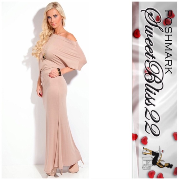 💄Taupe Maxi Dress💄 - Picture 3 of 3