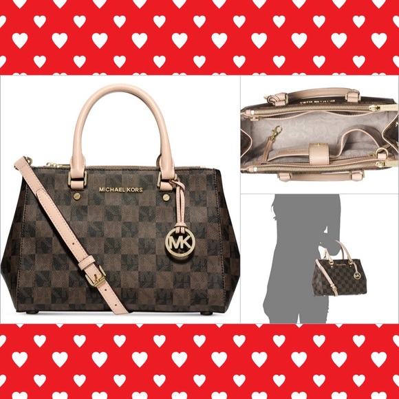❤️💋Michael Kors MK Checkerboard Sutton SOLD