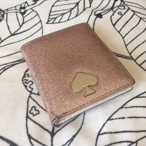 Kate spade glitter bug small Stacy wallet