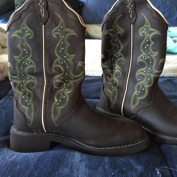 Leather Cowboy Boots