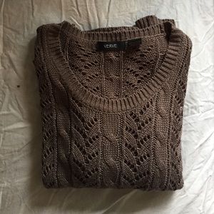 ✨HP Dusty Brown Oversized Sweater