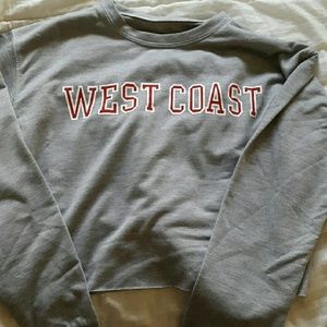 West Coast Cropped Long-Sleeve Shirt