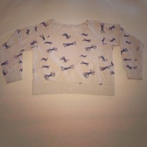 Forever 21 bow sweatshirt