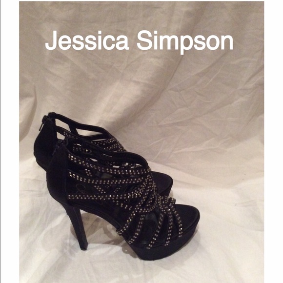 Jessica Simpson Platform Heels Black
