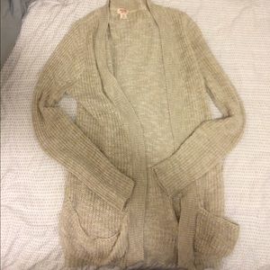 Mossimo cream cardigan!