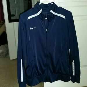 Nike thin zip jacket