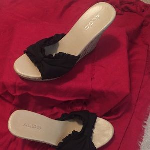 Aldo platform wedge.