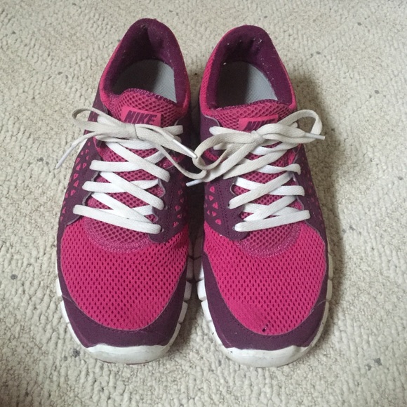Pink and purple women's nikes