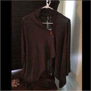 Bobeau Lightweight One-Button Cardigan