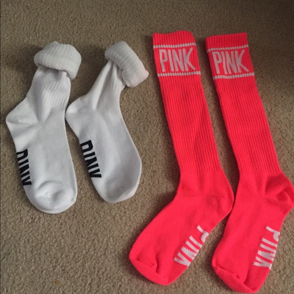 VS Pink socks
