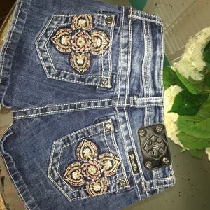 Miss Me Girls Jean Shorts size 12