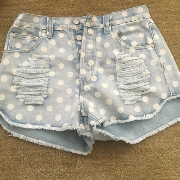MinkPink High Rise Shorts - Picture 1 of 3