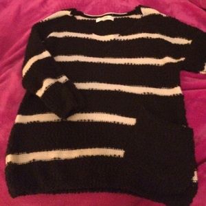 Half sleeve, Striped sweater