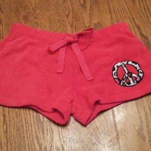 Pink Fuzzy shorts