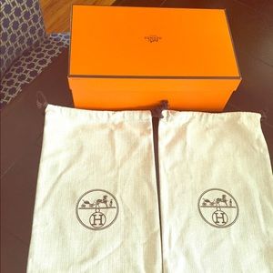 HERMES Dust bags and box