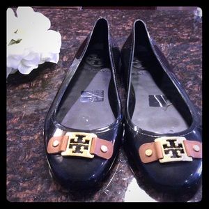 Tory Burch Jelly Flats Sz 9