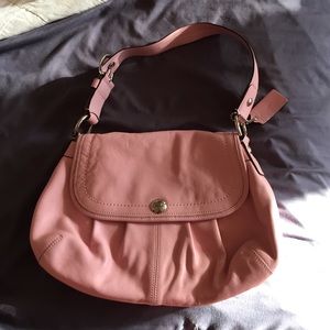 Pink Coach Bag.