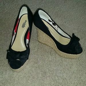 Black Wedge Charlotte russe