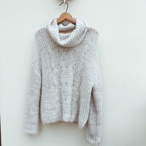 Cable Knit Turtle Kneck