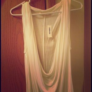 Sleveless white tank size XL NWT
