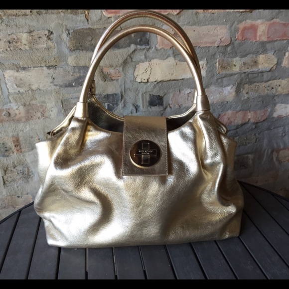PRICE DROP✨Kate Spade Gold Shoulder Bag✨