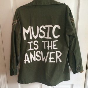 Jac Vanek Military-Style Jacket