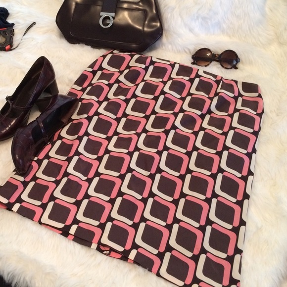 I.N.C. 100% Silk Skirt - Picture 2 of 4