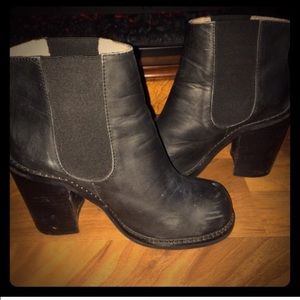 Jeffrey Campbell Chelsea Leather Boots for Claire